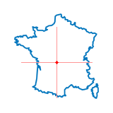 Carte de Bosmoreau-les-Mines