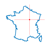 Carte de Poilly-sur-Serein