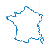 Carte de Puttelange-aux-Lacs