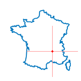 Carte de Saint-Agrève