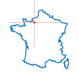 Carte de Saint-Christophe-sur-Condé