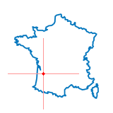 Carte de Saint-Genès-de-Lombaud